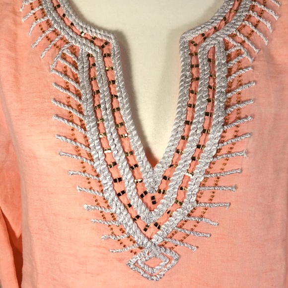 Lilly Pulitzer Amelia Island Tunic in Pascha Pink - Picture 5 of 7